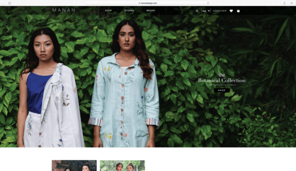 MANAN DESIGN Website Designing and Development for Manan Design