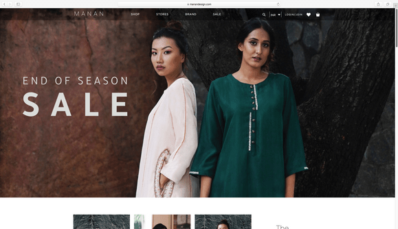 MANAN DESIGN Website Designing and Development for Manan Design