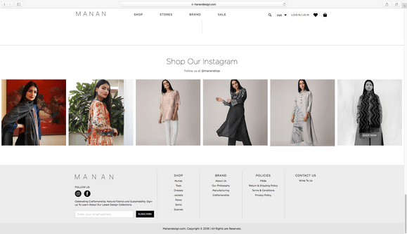 MANAN DESIGN Website Designing and Development for Manan Design