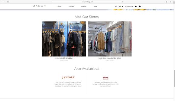 MANAN DESIGN Website Designing and Development for Manan Design