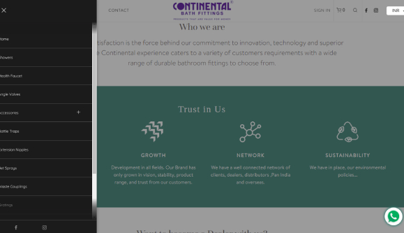 CONTINENTAL BATH FITTINGS