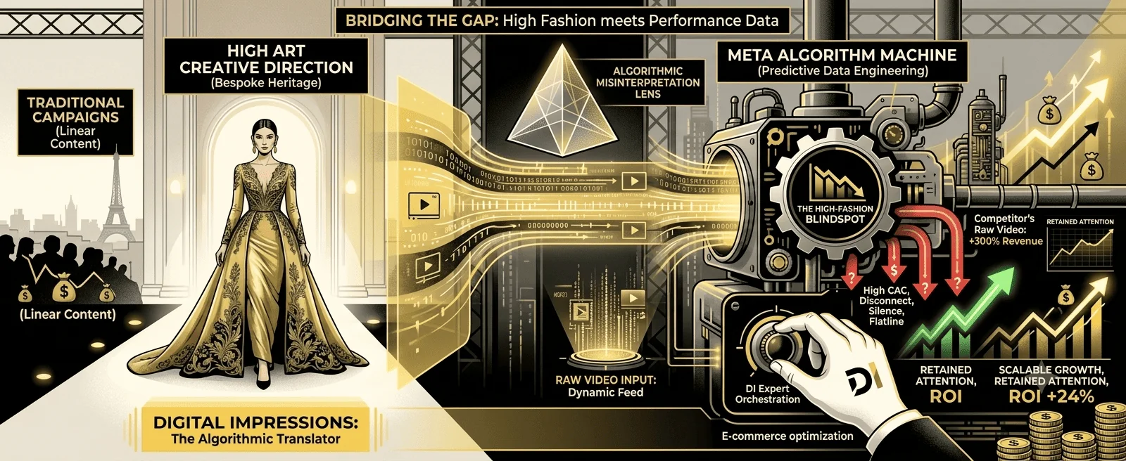 The High-Fashion Blindspot: Why Beautiful Brand Campaigns Keep Failing the Meta Algorithm