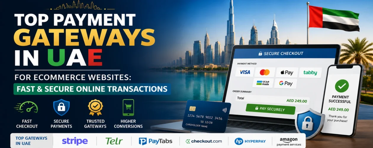 Top Payment Gateways in UAE for eCommerce Websites: Fast, Secure Online Transactions