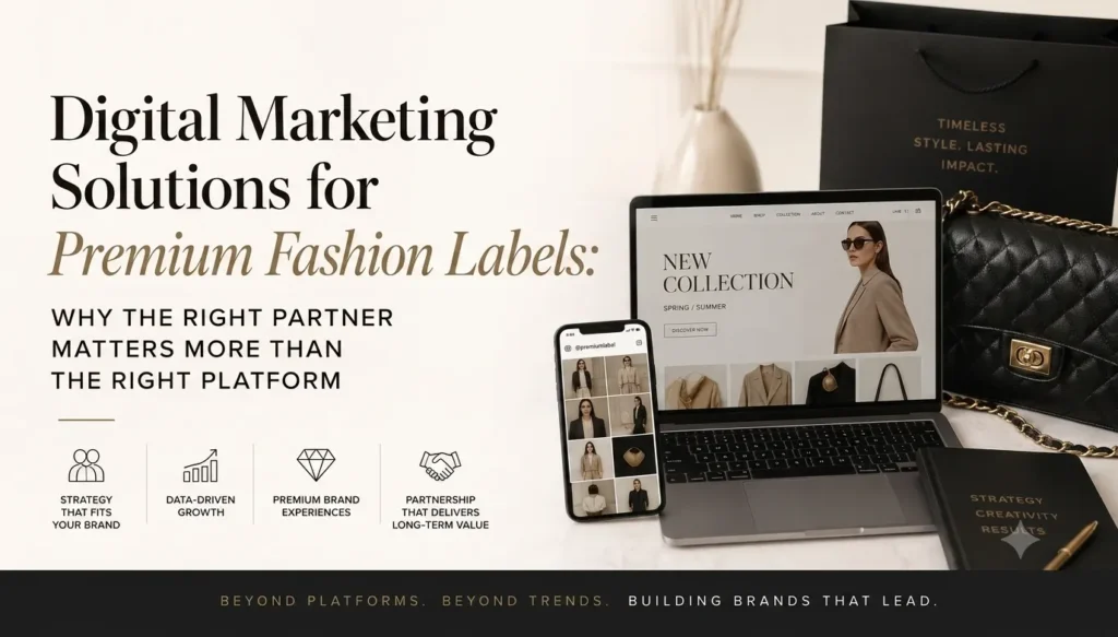 Digital Marketing Solutions for Premium Fashion Labels: Why the Right Partner Matters More Than the Right Platform