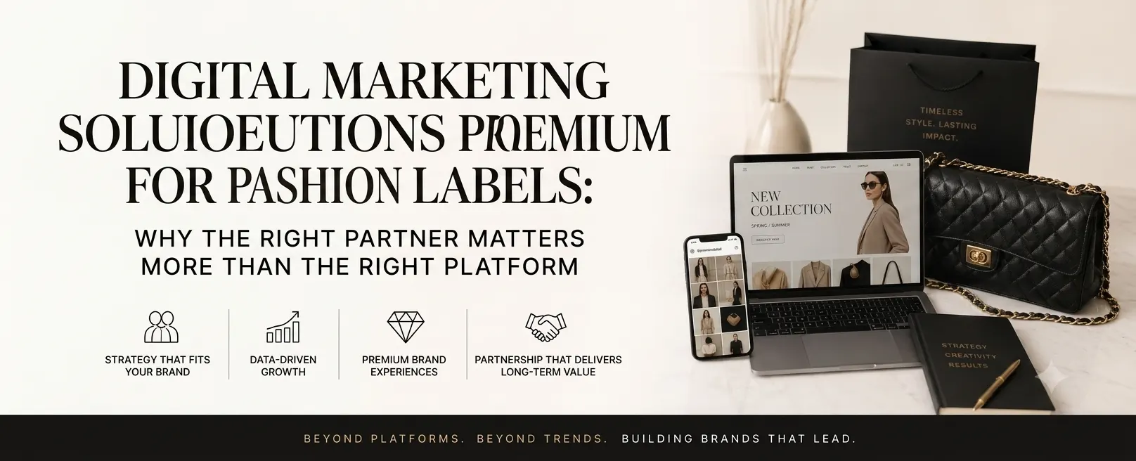 Digital Marketing Solutions for Premium Fashion Labels: Why the Right Partner Matters More Than the Right Platform
