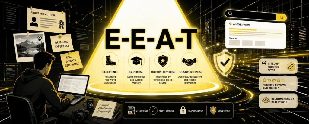 How E-E-A-T Helps Build Search Visibility and Trust
